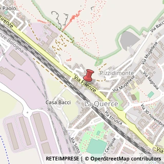 Mappa Via Firenze, 256, 59100 Prato, Prato (Toscana)