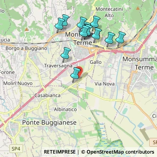 Mappa Via Camporcioni, 51017 Montecatini Terme PT, Italia (2.21462)
