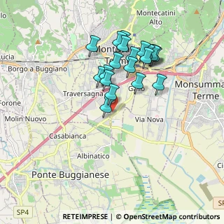 Mappa Via Camporcioni, 51017 Montecatini Terme PT, Italia (1.6955)