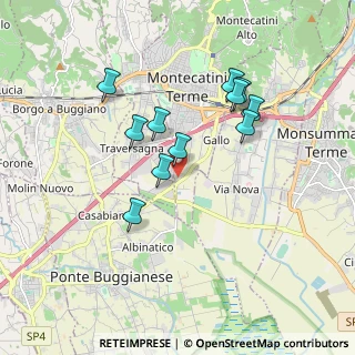 Mappa Via Camporcioni, 51017 Montecatini Terme PT, Italia (1.64182)