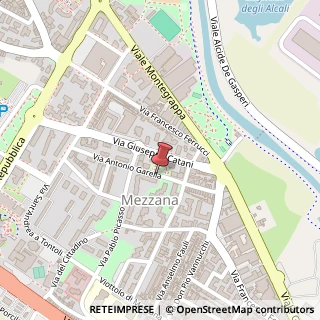 Mappa Via Antonio Garella, 18, 59100 Prato, Prato (Toscana)