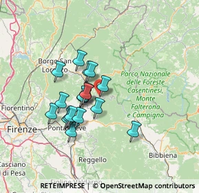 Mappa Via Giovanni XXIII, 50060 Londa FI, Italia (10.98944)