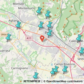 Mappa Via del Cantone, 59100 Prato PO, Italia (5.99692)