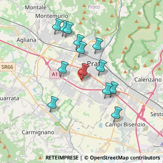 Mappa Via del Cantone, 59100 Prato PO, Italia (3.60692)