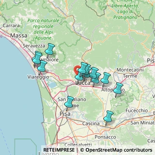 Mappa Traversa VI Via di S. Alessio, 55100 Lucca LU, Italia (12.37357)