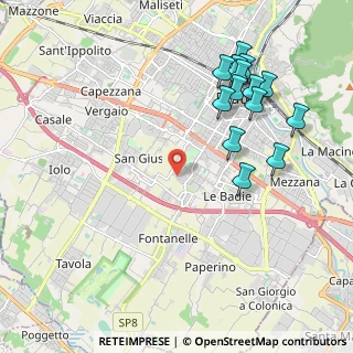 Mappa Via Guido Rossa, 59100 Prato PO, Italia (2.33286)