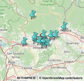 Mappa Via del Tomolo, 51017 Pescia PT, Italia (8.40333)