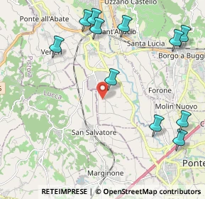 Mappa Via del Tomolo, 51017 Pescia PT, Italia (2.65727)