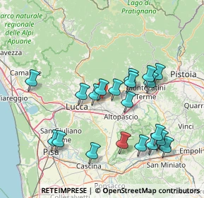Mappa Via Corte Mei, 55012 Capannori LU, Italia (15.517)