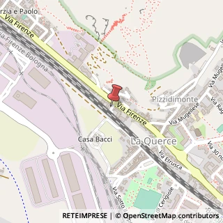 Mappa Via della Quercia, 2, 59100 Prato, Prato (Toscana)
