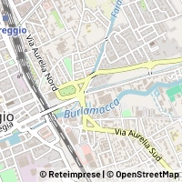 Map Viareggio