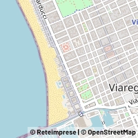 Hartă Viareggio