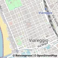 Kaart Viareggio