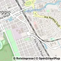 Mapa Viareggio