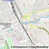 Mapa Viareggio