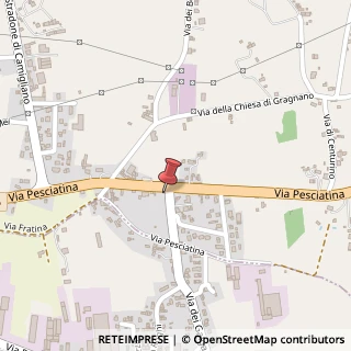 Mappa Via Pesciatina, 684, 55012 Capannori, Lucca (Toscana)