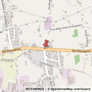 Mappa Via Pesciatina (Zone),  712, 55010 Capannori, Lucca (Toscana)