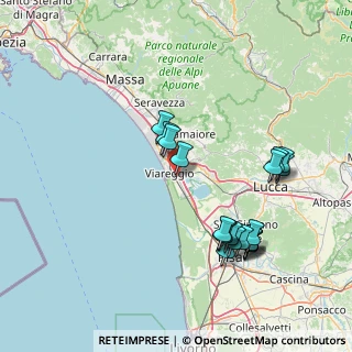 Mappa Via delle Darsene, 55049 Viareggio LU, Italia (16.775)