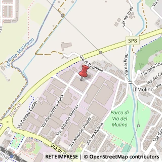 Mappa Via Felice Matteucci, 13, 50041 Calenzano, Firenze (Toscana)