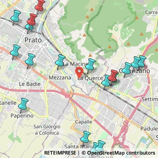 Mappa Via Populonia, 59100 Prato PO, Italia (3.10333)