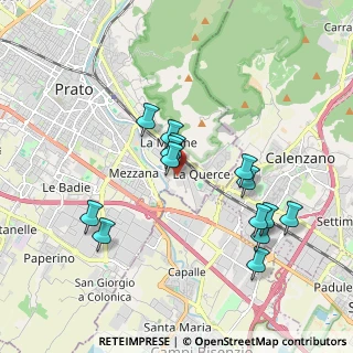 Mappa Via Populonia, 59100 Prato PO, Italia (1.83714)