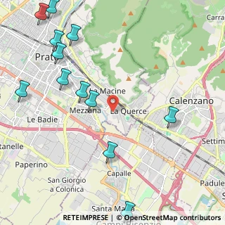 Mappa Via Populonia, 59100 Prato PO, Italia (2.9225)