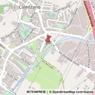 Mappa Via O. Faggi, 25, 50041 Calenzano, Firenze (Toscana)
