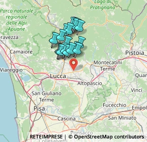 Mappa Via di Marlia, 55012 Capannori LU, Italia (11.0495)