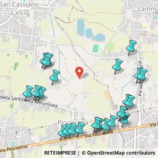 Mappa Via per Corte Randelli, 55100 Lucca LU, Italia (0.73846)