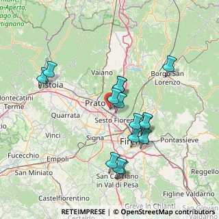 Mappa Via delle Scuderie, 50041 Calenzano FI, Italia (14.14867)