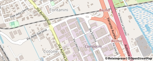 Mappa Viareggio