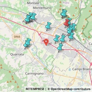 Mappa Via Didaco Bessi, 59100 Prato PO, Italia (4.59833)