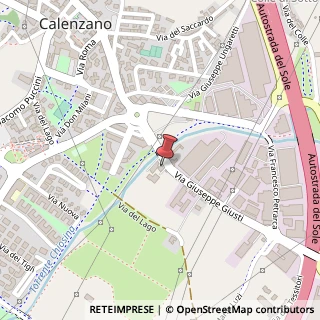 Mappa Via Giuseppe Giusti, 94/B, 50041 Calenzano, Firenze (Toscana)