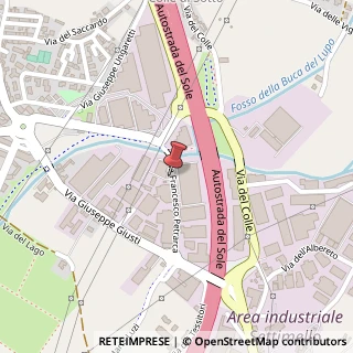Mappa Via Francesco Petrarca, 35, 50041 Calenzano, Firenze (Toscana)