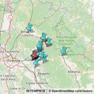 Mappa Piazza della Repubblica, 50060 Londa FI, Italia (11.565)