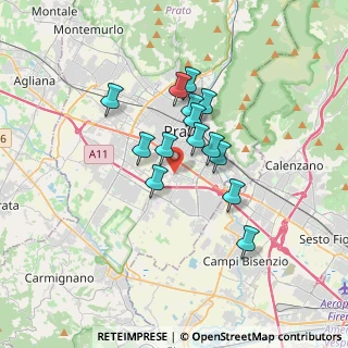 Mappa Via Fabio Fabiani, 59100 Prato PO, Italia (2.66)