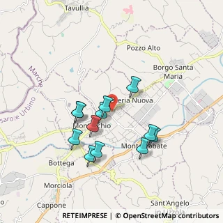 Mappa Via Alberto Giacometti, 61020 Vallefoglia PU, Italia (1.625)