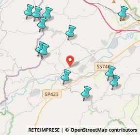 Mappa Via Alberto Giacometti, 61022 Vallefoglia PU, Italia (4.95583)