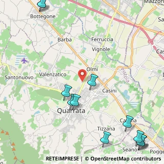 Mappa Via Arcoveggio, 51039 Quarrata PT, Italia (3.35167)