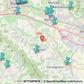 Mappa Via Arcoveggio, 51039 Quarrata PT, Italia (7.957)