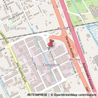 Mappa Piazza Lorenzo Viani, 11, 55049 Viareggio, Lucca (Toscana)