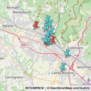 Mappa Via Alessandro Ferrarini, 59100 Prato PO, Italia (2.64636)