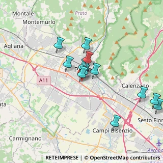 Mappa Via Alessandro Ferrarini, 59100 Prato PO, Italia (3.37)