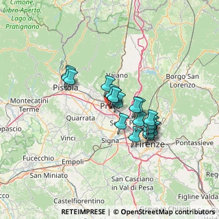 Mappa Via Alessandro Ferrarini, 59100 Prato PO, Italia (10.706)
