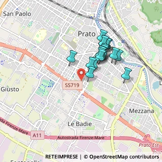 Mappa Via Alessandro Ferrarini, 59100 Prato PO, Italia (0.7695)