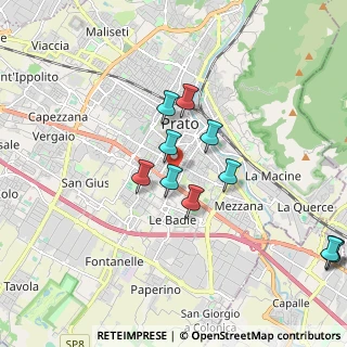 Mappa Via Alessandro Ferrarini, 59100 Prato PO, Italia (2.00818)