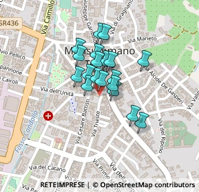 Mappa Via Trieste, 51015 Monsummano Terme PT, Italia (0.141)