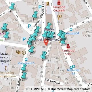 Mappa Via Trieste, 51015 Monsummano Terme PT, Italia (0.04286)