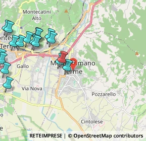 Mappa Via Trieste, 51015 Monsummano Terme PT, Italia (2.74944)