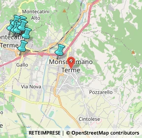 Mappa Via Trieste, 51015 Monsummano Terme PT, Italia (3.27909)